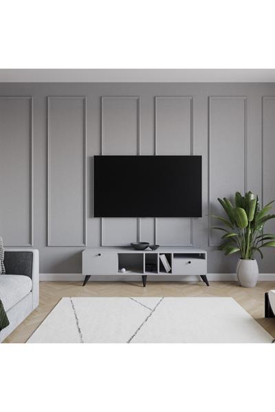 Viva Tv Sehpası Atlantik 180 cm - Sis Gri