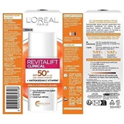 2li Revitalift Clinical 50+ Spf Güneş Koruyucu Yüz Kremi Seti