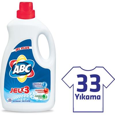 ABC AKTİF JEL 2145ML BEYAZLAR İÇİN