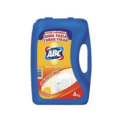 ABC Bulaşık Deterjanı 4 kg Portakal Aromalı Güçlü Formül ile Elde Yıkama İçin