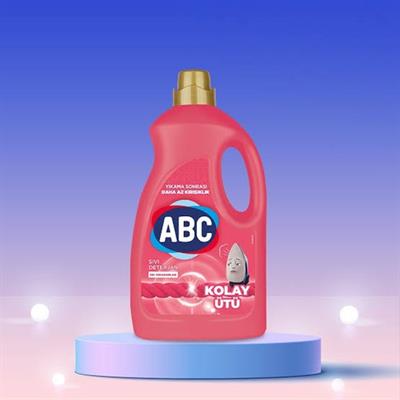 ABC Sıvı Çamaşır Deterjanı Yüksek Verimle Sık Yıkananlar İçin 3 L Kolay Ütü