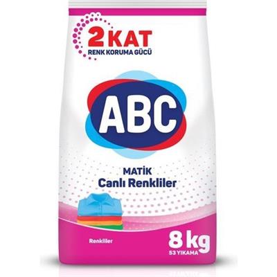 Abc Toz Deterjan Renkliler 8 kg