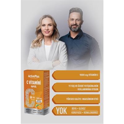 Active Plus C Vitamini 30 Kapsül