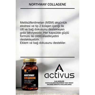 Activus Northway Typeı Iı Collagen 30 Kapsül