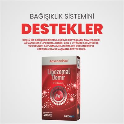 Advancemax Lipozomal Demir 30 Kapsül