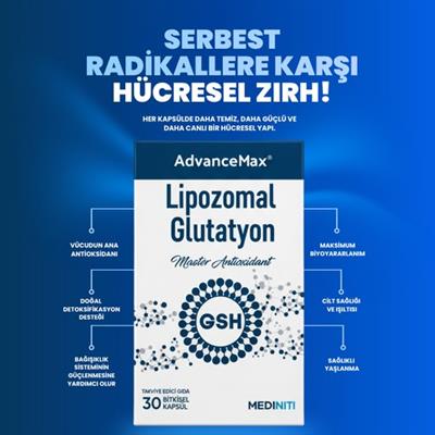 Advancemax Lipozomal Glutatyon 30 Kapsül