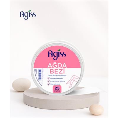 Agiss Ağda Bandı 25 Metre, Yüksek Performanslı Ağda Bezi 25m