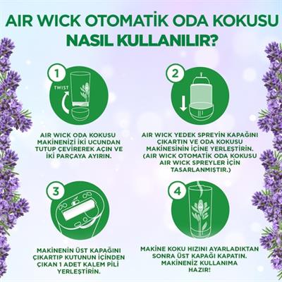 Air Wick Freshmatic Yedek Sprey 250 ml Lavanta
