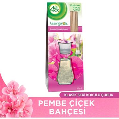 Air Wick Kokulu Çubuklar Pembe Çiçek Bahçesi Oda Kokusu 30 ml