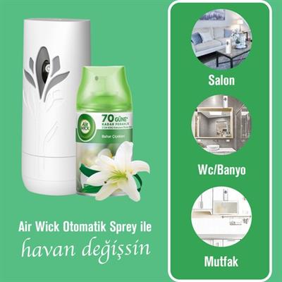 Air Wick Oda Kokusu Freshmatic Bahar Çiçekleri Yedek