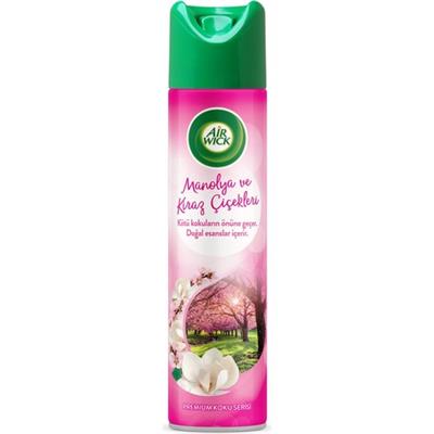 Air Wick Oda Kokusu Manolya ve Kiraz Çiçekleri Anti Alerjik Doğal Esanslı Manuel Sprey 300 ml