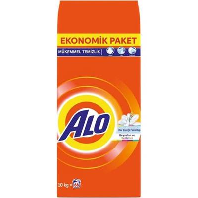 Alo Matik Toz Çamaşır Deterjanı 10KG Beyazlar ve Renkliler (66 Yıkama)