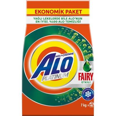 Alo Platinum 7 kg Fairy Etkili Beyazlar Aquapudra Toz Deterjan
