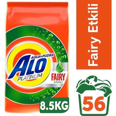 Alo Platinum 8,5 kg Fairy Etkili Beyazlar Aquapudra Toz Deterjan