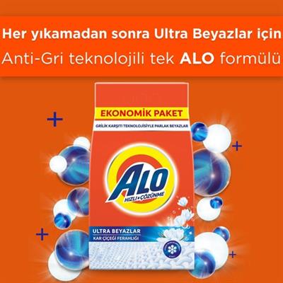 Alo Ultra Beyazlar Kar Çiçeği Ferahlığı 8 kg