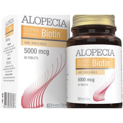 Alopecia Biotin 5000 Mcg 60 Tablet
