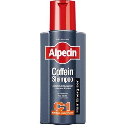 Alpecin Kafein Şampuan C1 - Saç Uzamasını Destekleyen, Güçlendirici ve Vitamin İçeren, Tüm Saç Tipleri için Erkeklere Özel, 250 ml