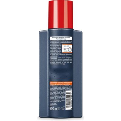 Alpecin Kafein Şampuan C1 - Saç Uzamasını Destekleyen, Güçlendirici ve Vitamin İçeren, Tüm Saç Tipleri için Erkeklere Özel, 250 ml