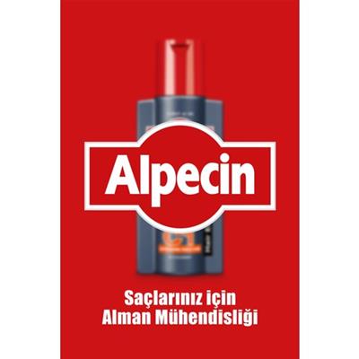 Alpecin Kafein Şampuan C1 - Saç Uzamasını Destekleyen, Güçlendirici ve Vitamin İçeren, Tüm Saç Tipleri için Erkeklere Özel, 250 ml