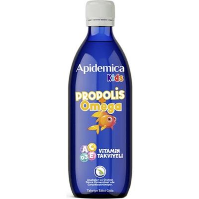 Apidemica Kids Propolis+Omega Şurup 150 ml