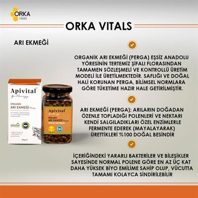 Apivital Organik Saf Perga Arı Ekmeği 80 gr