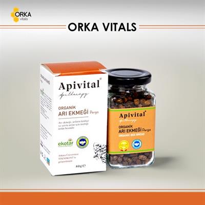Apivital Organik Saf Perga Arı Ekmeği 80 gr
