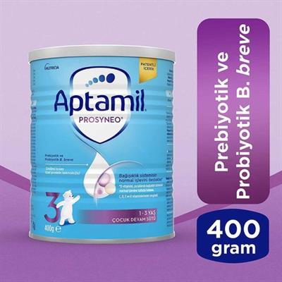 Aptamil Çocuk Devam Sütü 400 gr 12-24 Ay Hollanda Üretimi Prebiyotik ve Probiyotik Destekli