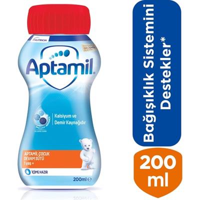 Aptamil Çocuk Devam Sütü İçime Hazır 200 ml 1 Yaş+