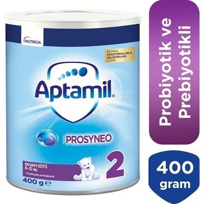 Aptamil Prosyneo 2 Devam Sütü 400 Gr Prebiyotik ve Probiyotik İçerikli 6-9 Ay Bebekler İçin