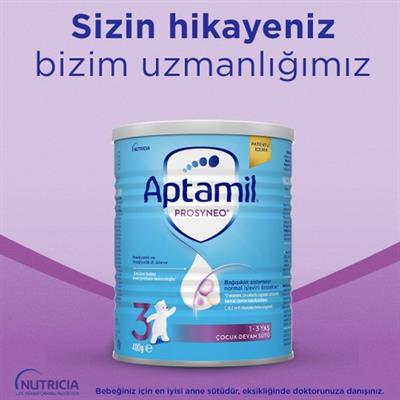 Aptamil Prosyneo 3 Prebiyotikli Probiyotikli Devam Sütü 400 Gr