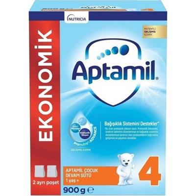Aptamil Toz Devam Sütü 900 gr 12-24 Ay Bebekler İçin Sütlü İçerik ile Destekleyici