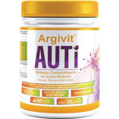 Argivit Auti Taurin, Sitikolin, Fosfotidilserin ve Üzüm Ekstresi İçeren Gıda Takviyesi 400 gr