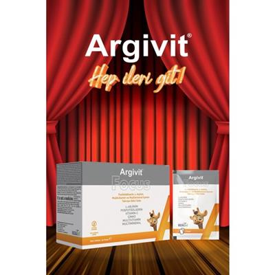 Argivit Focus L-Arjinin, Fosfotidilserin, Multivitamin ve Multimineral 30 saşe
