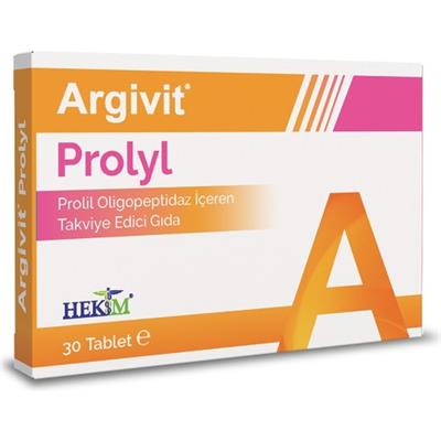 Argivit Prolyl Oligopeptidaz Içeren Takviye Edici Gıda 30 Tablet