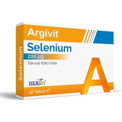 Argivit Selenium, Selenyum Içeren Takviye Edici Gıda 30 Tablet