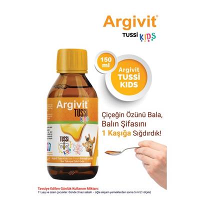 Argivit Tussi Kids ( C vitamini ve Çinko ) Şurup 150 ml