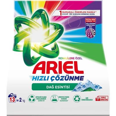 Ariel 2 kg Toz Çamaşır Deterjanı Parlak Renkler