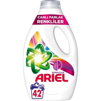 Ariel Canlı Parlak Renkliler Sıvı Çamaşır Deterjanı 42 Yıkama