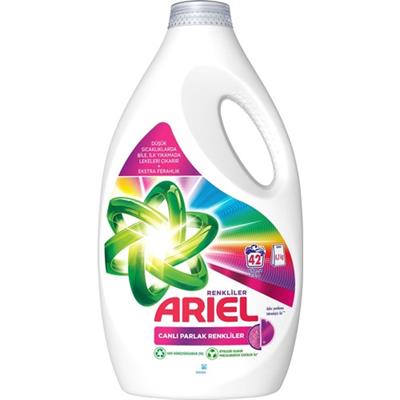 Ariel Canlı Parlak Renkliler Sıvı Çamaşır Deterjanı 42 Yıkama