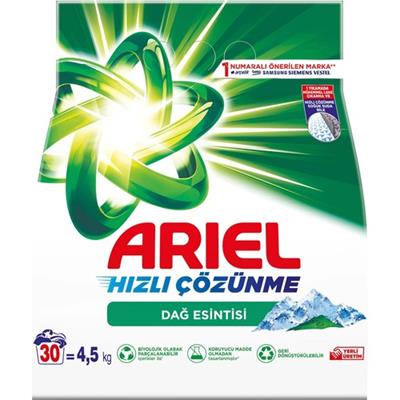 Ariel Dağ Esintisi 4.5 Kg Toz Çamaşır Deterjanı