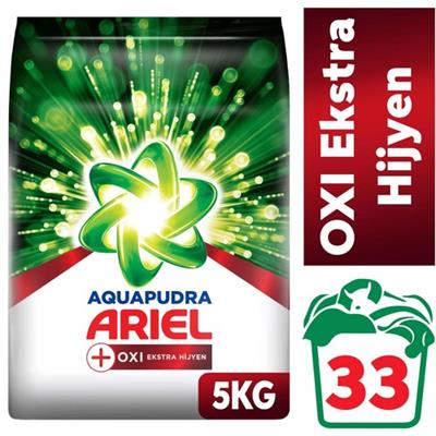 Ariel Oxi 5 Kg Leke Çıkarıcı Etkili Toz Çamaşır Deterjanı