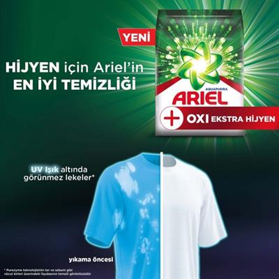 Ariel Oxi 5 Kg Leke Çıkarıcı Etkili Toz Çamaşır Deterjanı