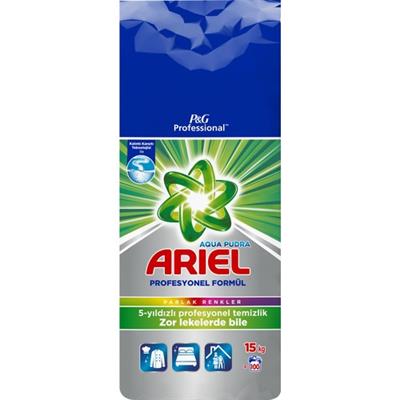 Ariel Professional Parlak Renkler Toz Çamaşır Deterjanı 15KG 100 Yıkama