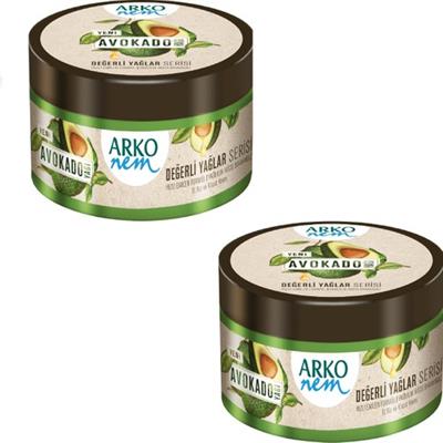 Arko Nem Avokado Yağı El ve Vücut Kremi Hızla Emilen NeMlendirici Etki 2 x 250 Ml
