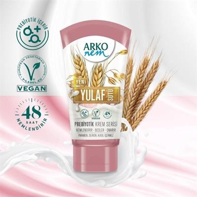 Arko Nem Prebiyotik Krem Serisi Yulaf Sütü 60ML