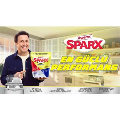 Asperox Sparx  Bulaşık Makinesi Kapsülü 30lu