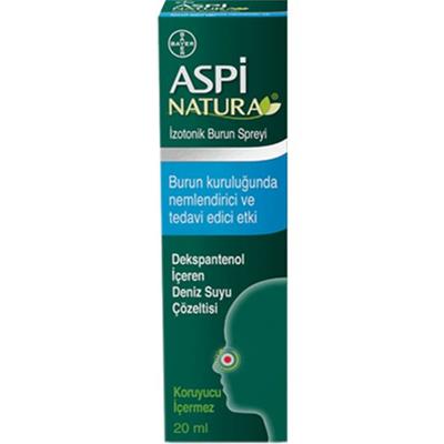 Aspi Natura İzotonik Burun Spreyi 20 ml