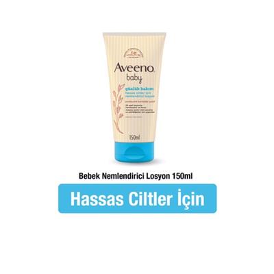 Aveeno Baby Günlük Bakım Losyonu 150 ml Prebiyotik Kolloidal Yulaf Hassas Ciltler İçin Doğal Formül