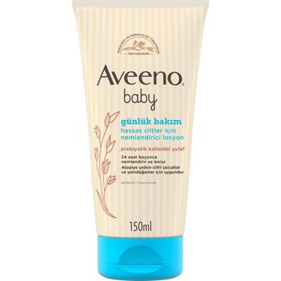 Aveeno Baby Günlük Bakım Losyonu 150 ml Prebiyotik Kolloidal Yulaf Hassas Ciltler İçin Doğal Formül