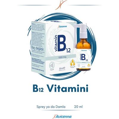 Avicenna B12 Vitamini 1000 Mcg 20 ml